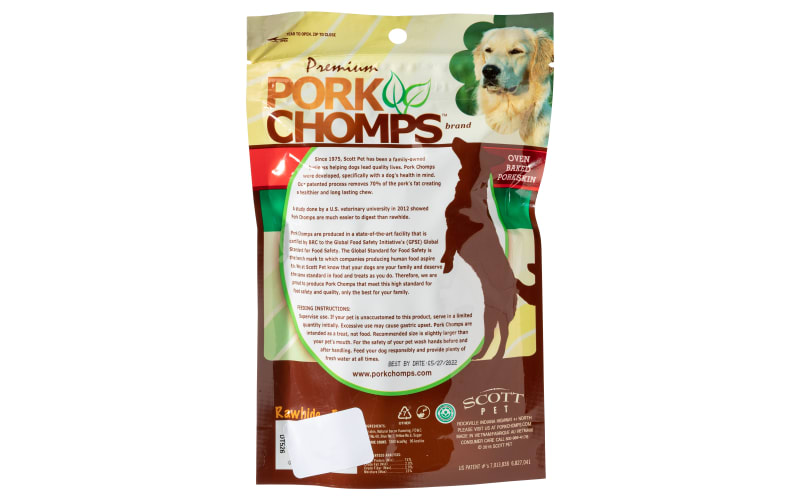 Pork chomps online bacon flavor