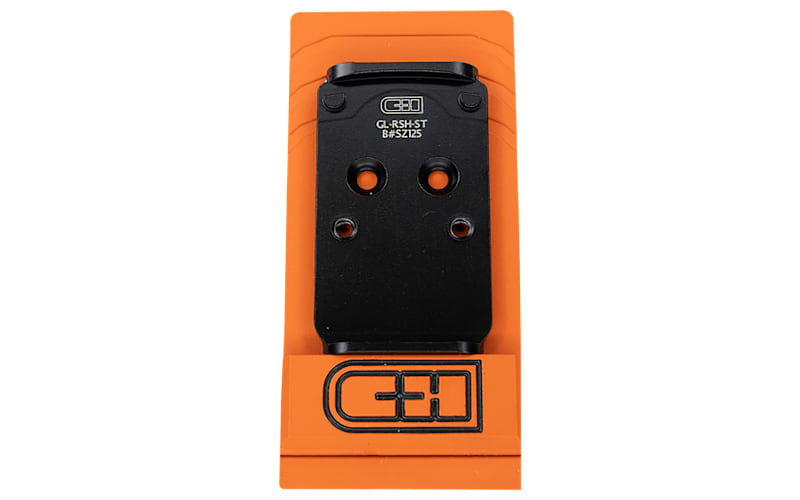 C&H Precision GLOCK MOS V2 Steel Optics Plate Kit for Trijicon RMR