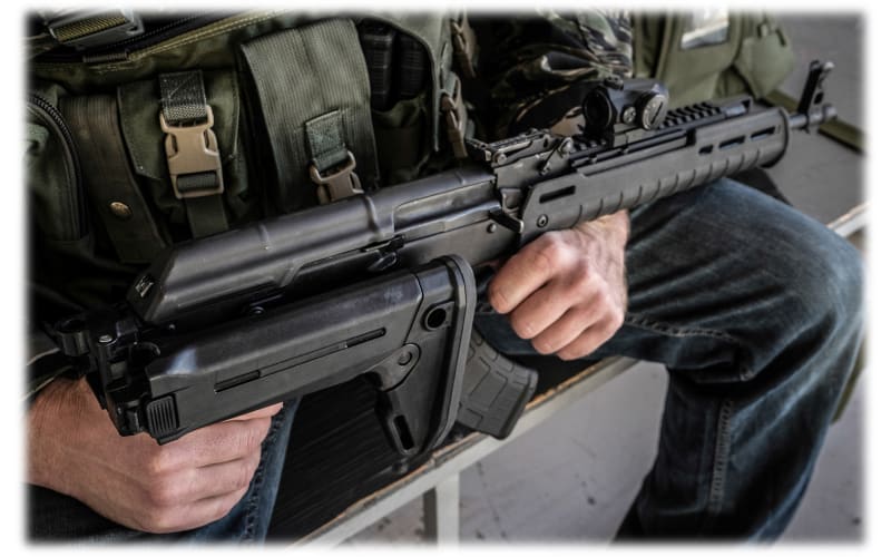 Magpul Zhukov-S Folding Stock (Color: Plum), Accessories
