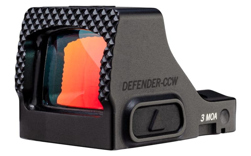 Vortex Defender-CCW Micro Reflex Sight - BlackOut - 3 MOA Dot