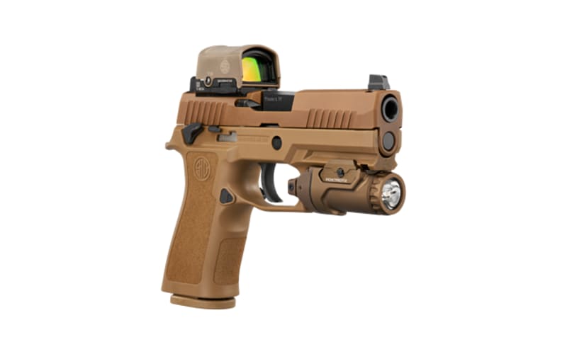 SIG SAUER SWG Australian M.O.D. Semi-Auto Pistol with ROMEO2 Sight and FOXTROT 2 Light