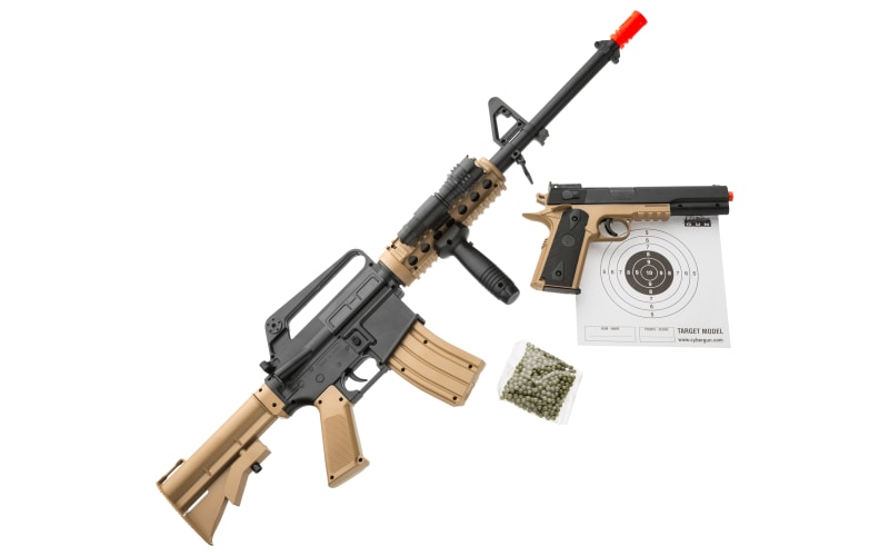一番人気物 1911 and Rifle Airsoft RIS M4 Colt Airsoft Bass | Kit Pistol トイガン