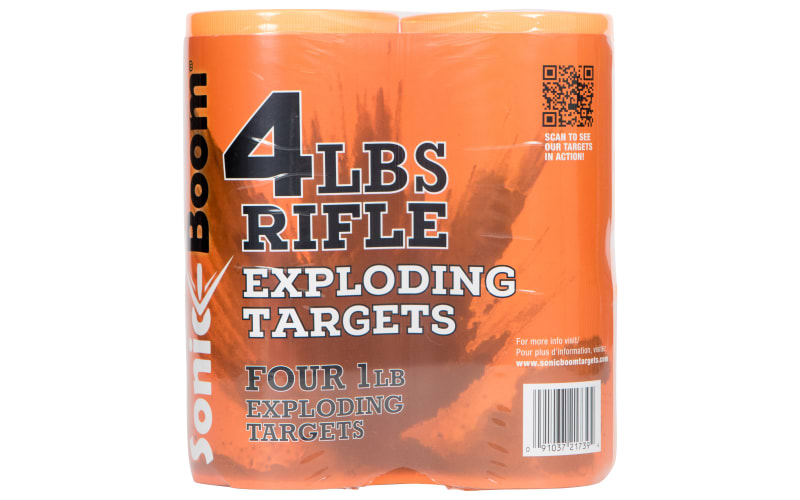 Sonic Boom Exploding Target 4-Pack | Bass Pro Shops
