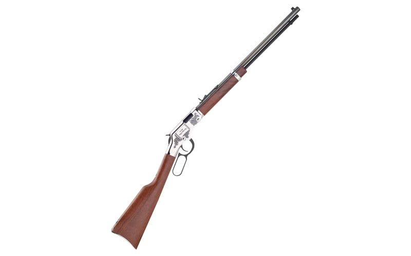 Henry Golden Boy Silver Lever-Action Rimfire Rifle with Father's