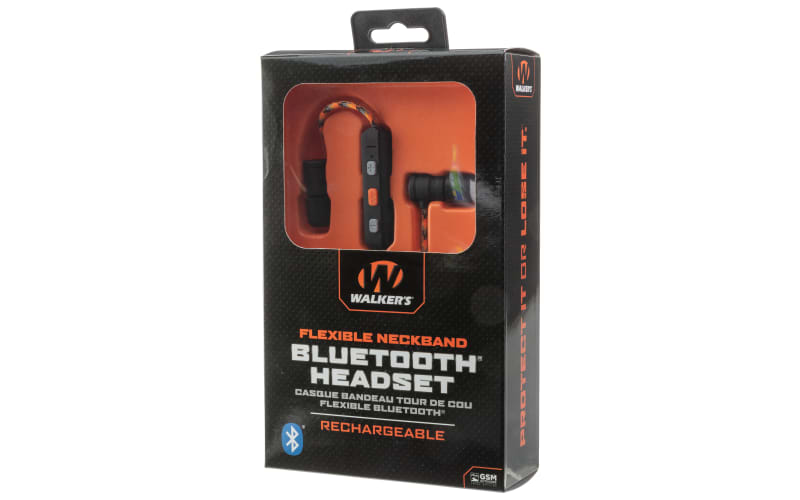 zuurgraad Stoffelijk overschot bloed Walker's Flexible Bluetooth Neckband Headset | Cabela's