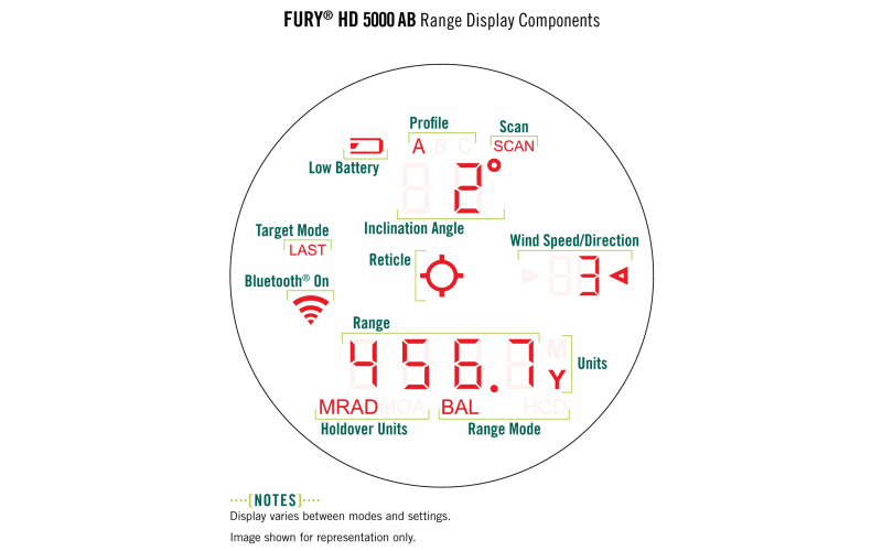 Fury hd rangefinding binocular discount