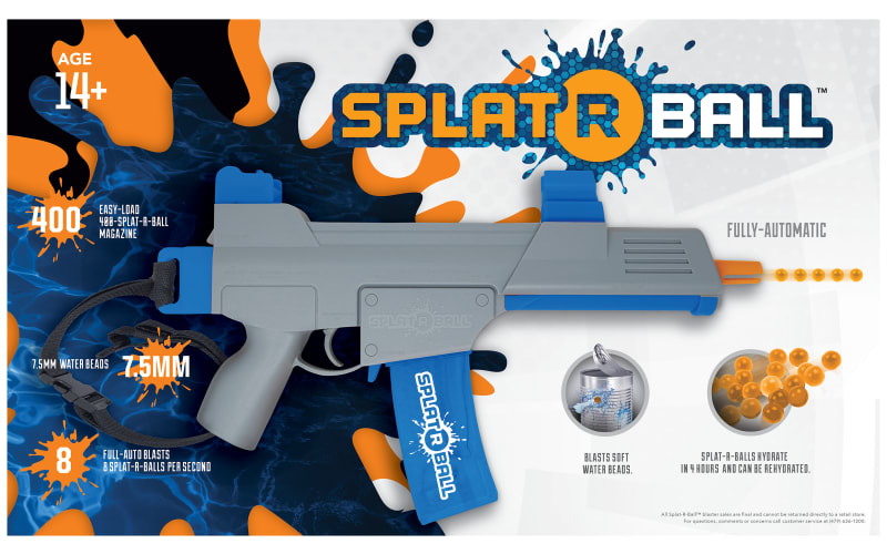 SplatRBall SRB400 SUB Water Bead Blaster Rifle Package Bass Pro