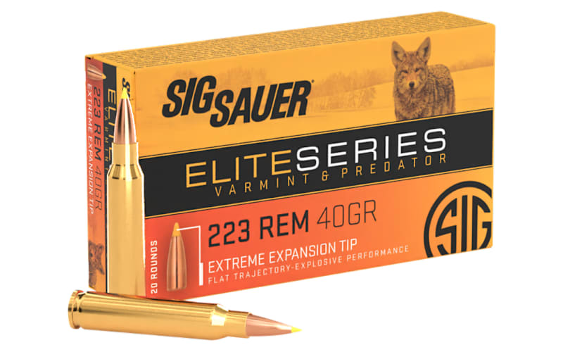 Sig Sauer Elite Performance .223 Remington 40 Grain Varmint and