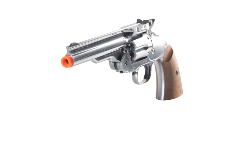 Airsoft 357 Magnum Revolver Full Size Spring Pistol Hand Gun w/Shells 6mm  BB : Sports & Outdoors 