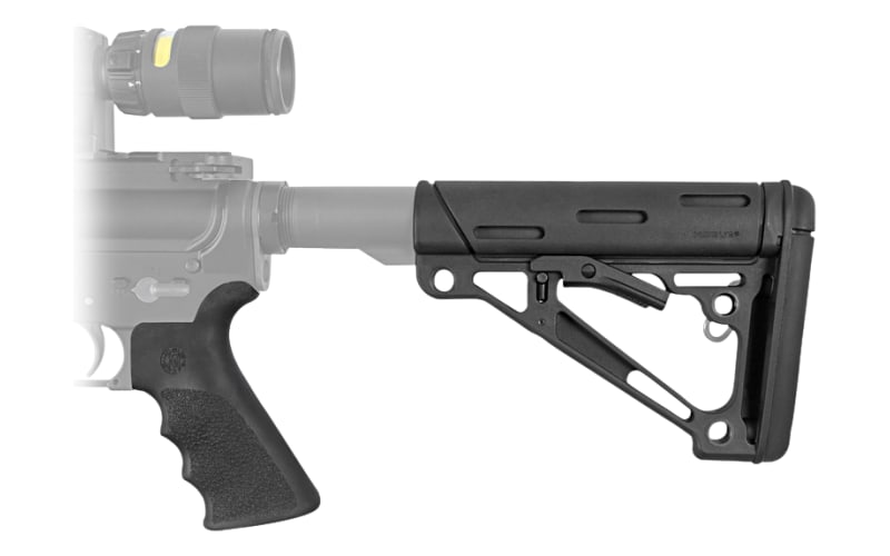 Hogue AR-15/M16 OverMolded Beavertail Grip & Collapsible