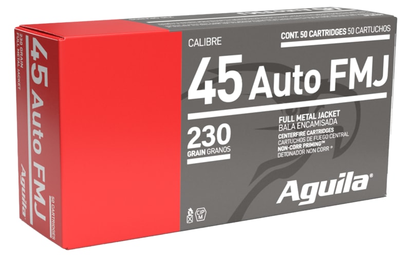 Aguila .45 ACP 230 Grain FMJ Handgun Ammo | Cabela's