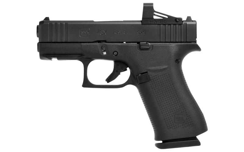 Glock 43x mos semi auto pistol with shield ms3 bass pro 45 off