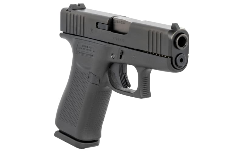 GLOCK G43X Semi-Auto Pistol - Black nDLC Slide