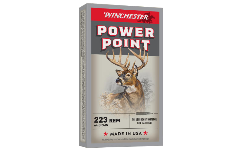 Winchester Super-X Power-Point .223 Remington 64 Grain Centerfire