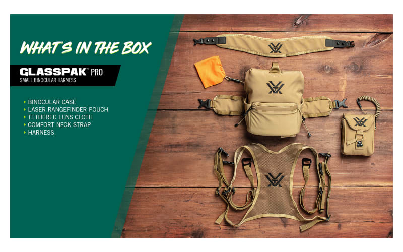 Vortex harness binocular strap top