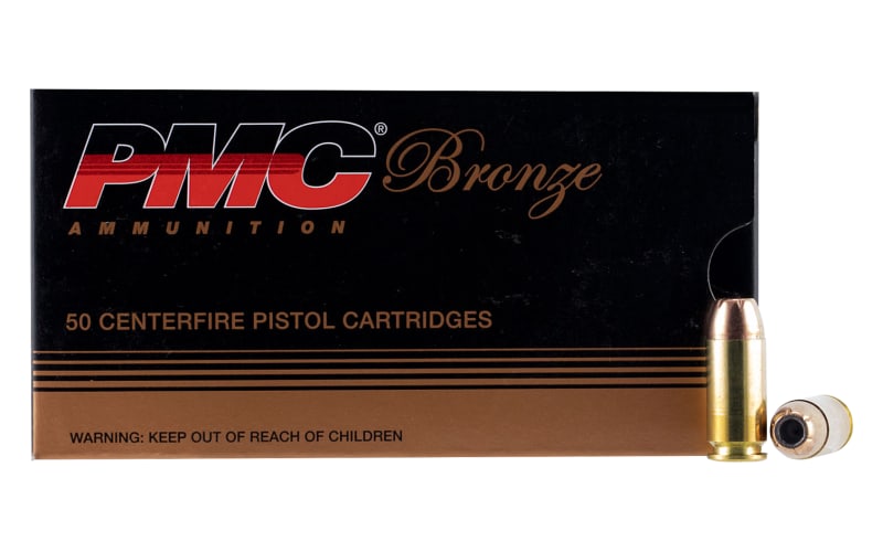 PMC Bronze JHP .40 S&W 165 Grain Handgun Ammo | Bass Pro Shops