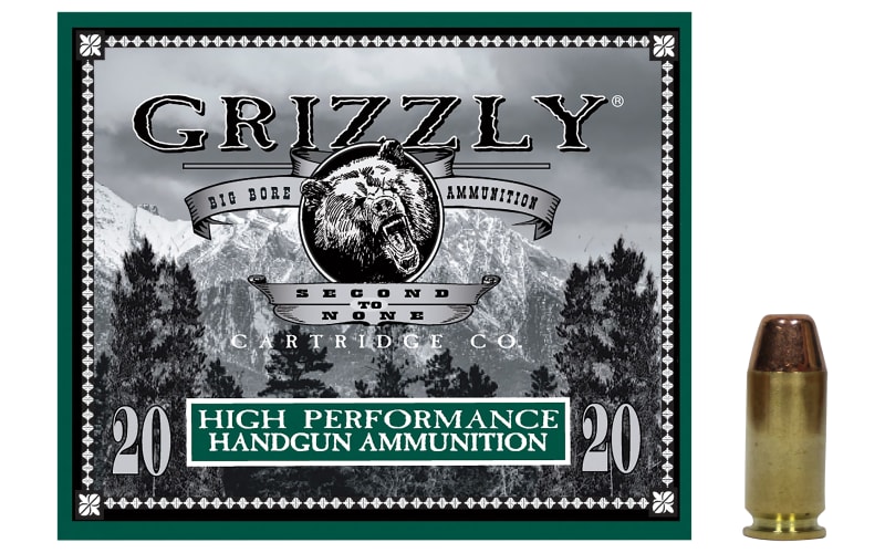 anmo（40%） Grizzly Ammunition .40 Smith & Wesson 200 Grain Handgun Ammo