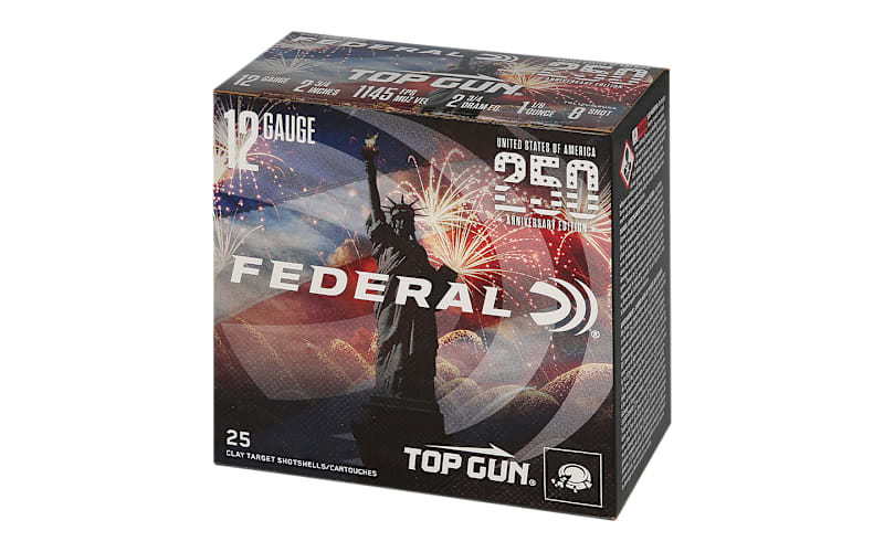Federal Top Gun 250th Anniversary Edition 12-Ga. 2-3/4