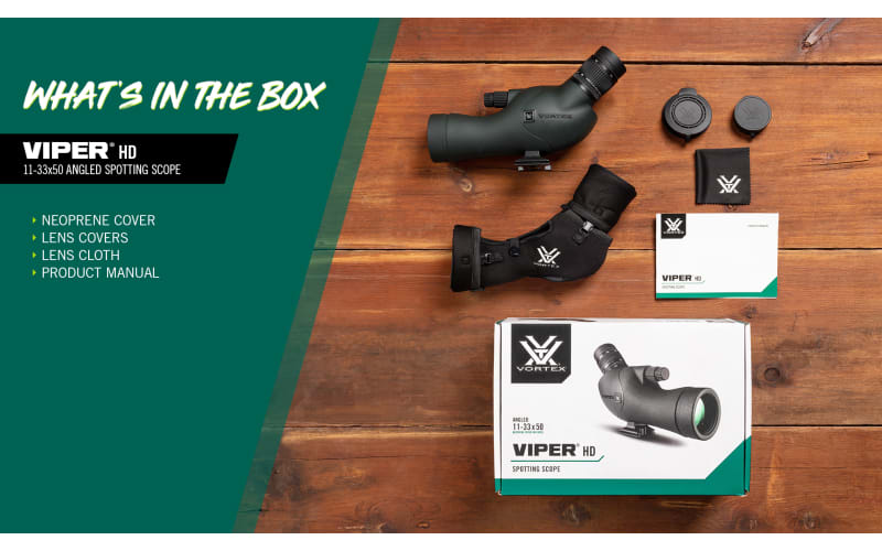 Vortex Viper HD Angled Spotting Scope | Cabela's
