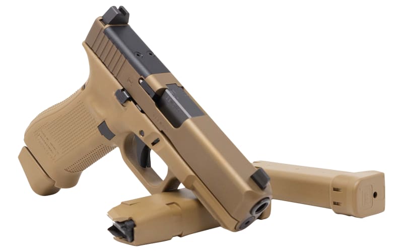 GLOCK 19X MOS Semi-Automatic Pistol with Suppressor-Height Sights