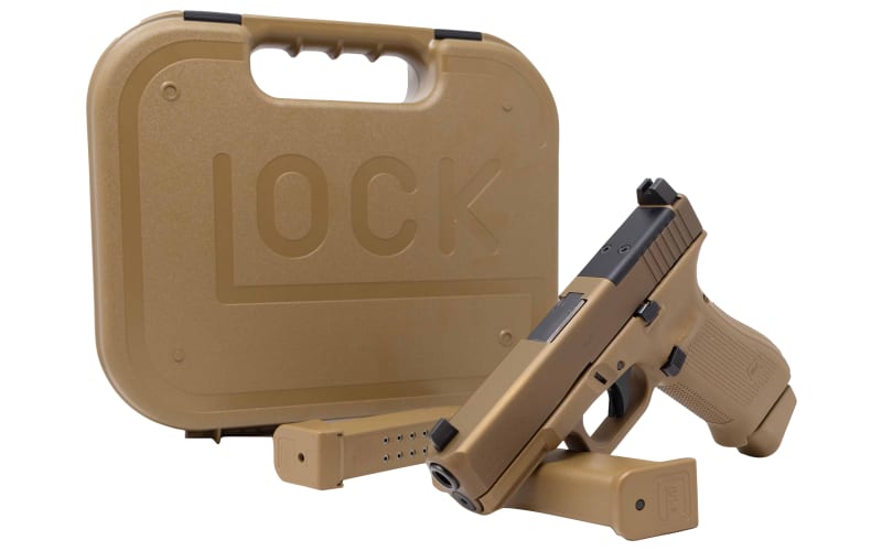 GLOCK 19X MOS Semi-Automatic Pistol with Suppressor-Height Sights