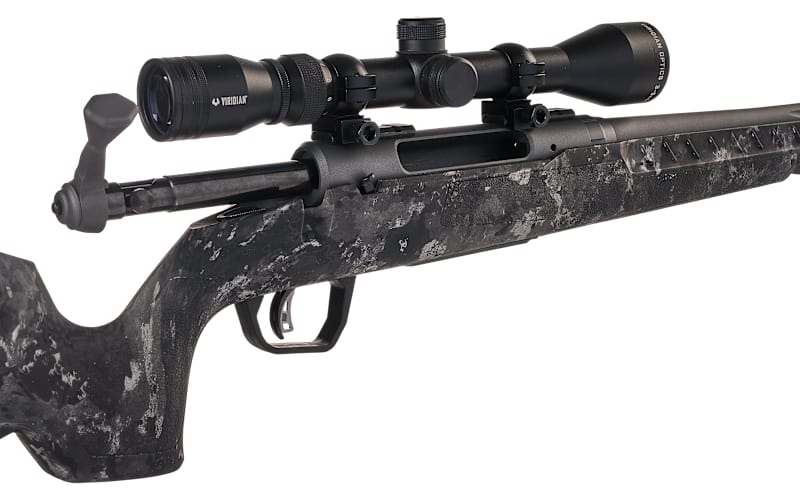 Savage Arms Axis 2 Pro Midnight XP Bolt-Action Rifle Combo