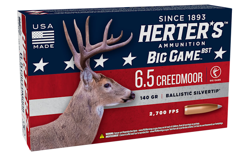 Herter's Big Game BST 6.5 Creedmoor 140 Grain Centerfire Rifle