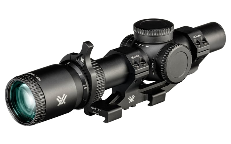 Vortex Venom 1-6X24 Rifle Scope with Sport Cantilever Mount Bundle