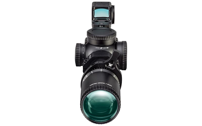 Vortex Venom Rifle Scope with Venom Red Dot and Sport Mount Bundle