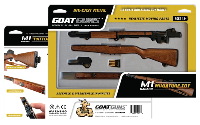 GoatGuns Miniature M1 Garand Diecast Gun Model | Bass Pro Shops Canada