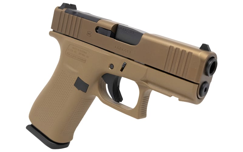 GLOCK 43X MOS Coyote Semi-Auto Pistol