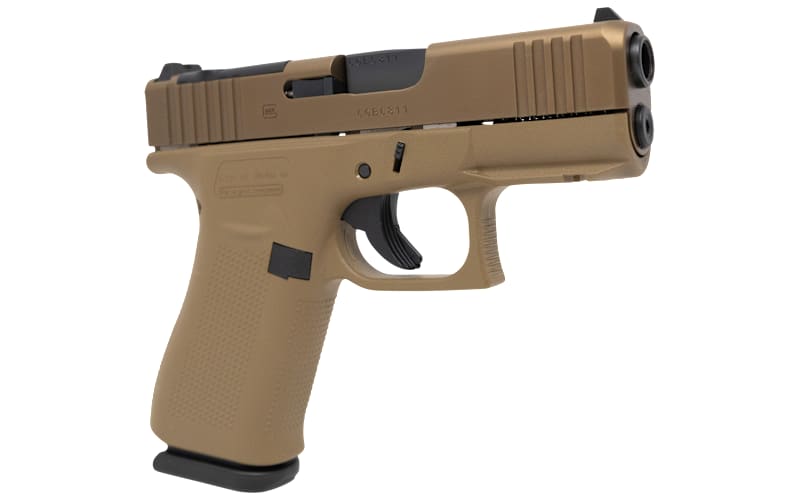 GLOCK 43X MOS Coyote Semi-Auto Pistol