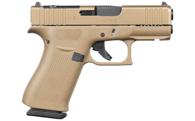 GLOCK 43X MOS Coyote Semi-Auto Pistol | Cabela's