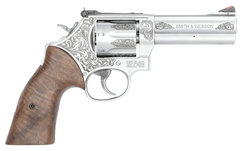 Smith & Wesson 686 Plus Engraved DA/SA Revolver | Cabela's