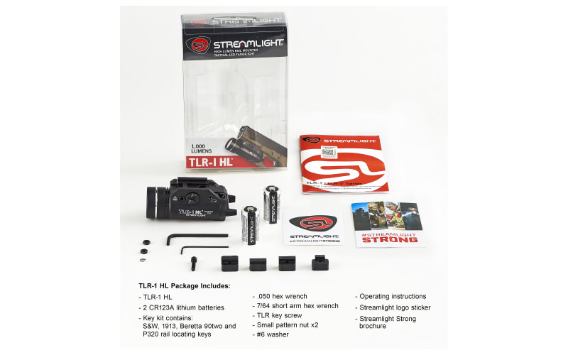 Streamlight TLR-1 HL Tactical Gun-Mount Light | Bass Pro Shops Canada