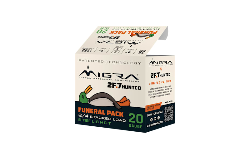 Migra 2F.7 Funeral Pack Stacked Load Steel 20-Ga. 3