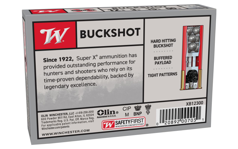 19〜20HOVLAND BUCKSHOT Sub Deck126cm国内正規品 10 Rounds of Bulk .410 Ammo by Winchester - Plated Disc Buckshot
