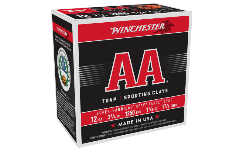 Acka エーシーケーエー アメスリフリンジトップス　sheller hyeon Winchester AA Super-Handicap Heavy Target Load 12-Ga. 2-3/4