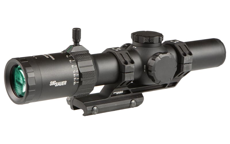 最安値！！【実物】SIG TANGO MSR 1-8x24 シグザウエルスコープ Sig Sauer TANGO-MSR 1-8x24mm Riflescope, MSR BDC-8 Reticle, ALPHA
