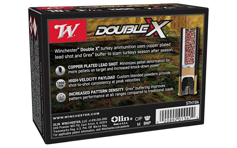Winchester Double X High-Velocity 10-Ga. 3-1/2 2 oz. Turkey