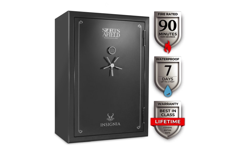 Sports Afield Insignia Series Fire-Rated 60-Gun Safe
