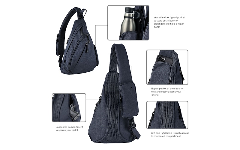 Jessie & James Handbags Peyton Sling Shoulder Concealed-Carry
