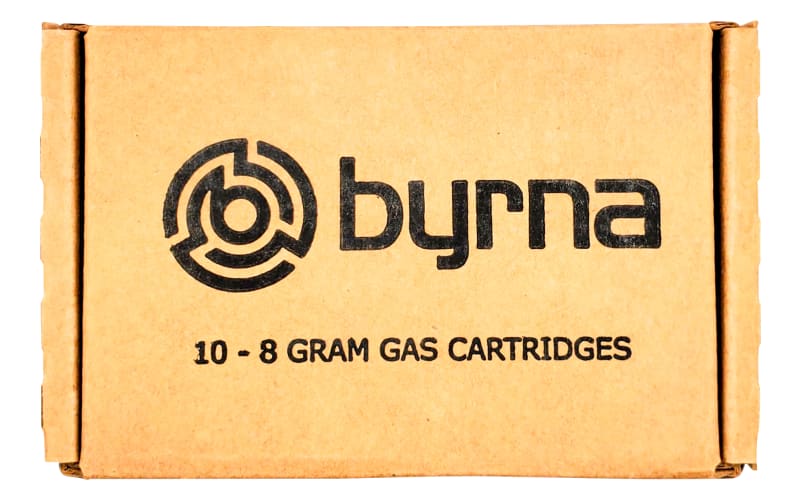 Byrna Technologies 8 Gram CO2 Cartridges 10-Pack with Oiler