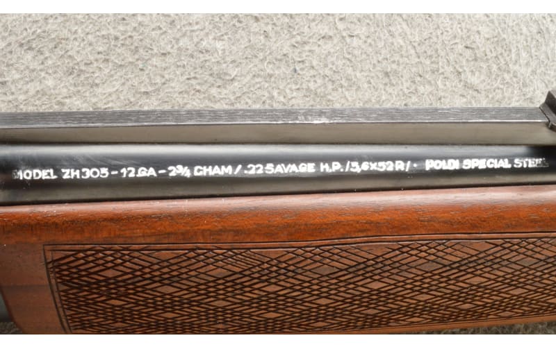 Zbrojovka Brno ~ ZH350 ~ .22 Savage (5.6x52R) - 12 GA