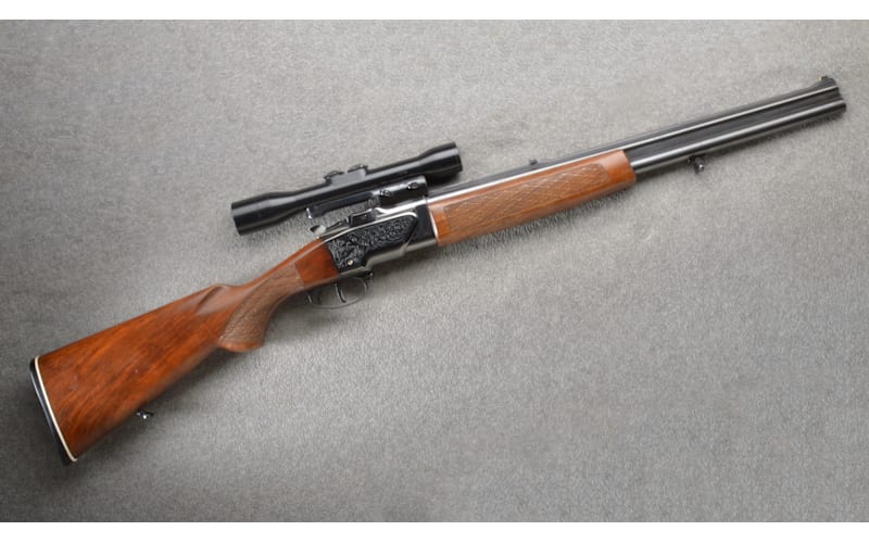 CZ ~ Brno ~ ZH350 ~ .22 Savage (5.6x52R) - 12 GA ~ Combination Gun