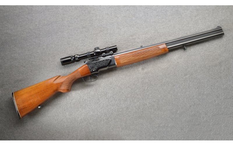 【美品】PREMIUM RELEASE 　WARM & COOL GUN CZ ~ Brno ~ ZH350 ~ .22 Savage (5.6x52R) - 12 GA ~ Combination Gun