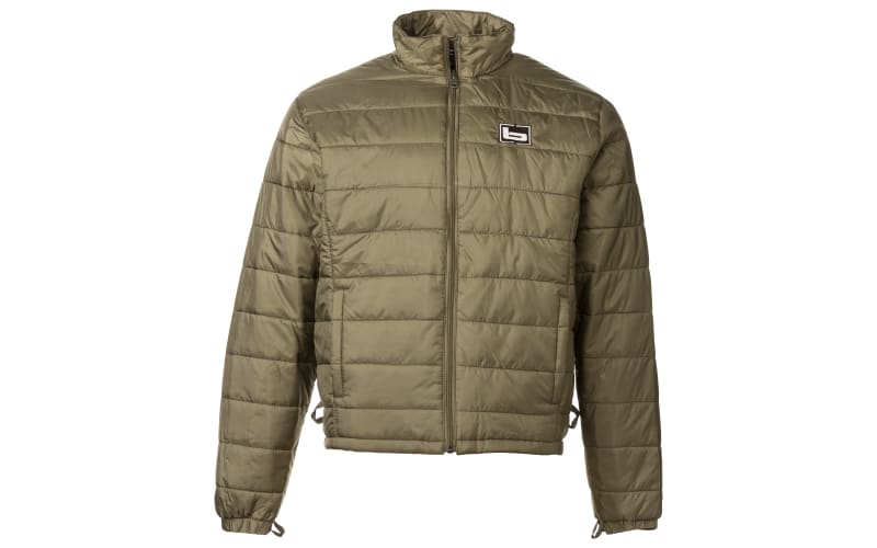 Banded white river jacket shop