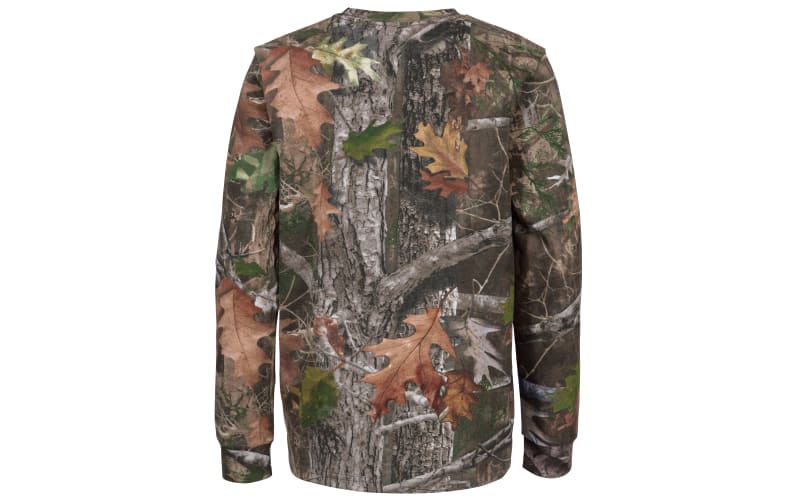 Habit Realtree Men's Camo Long Sleeve Guide Shirt | Edge