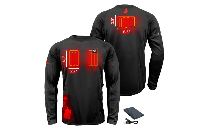Heated shirt hot sale