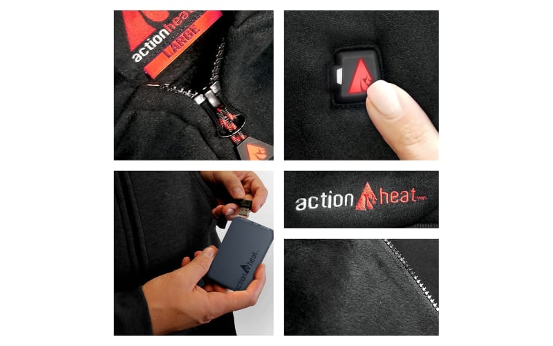 Heated hoodie 4xl deals